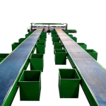 Conveyor Belt Picking line with magnet